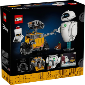 LEGO Disney 43279 WALL-E & EVE - 811 pièces à construire