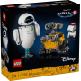 LEGO Disney 43279 WALL-E & EVE - 811 pièces à construire