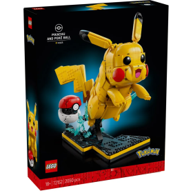 LEGO Pokémon 72152 – Pikachu articulé et Poké Ball collector