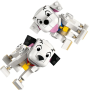 LEGO Disney 43271 - Lucky et Penny, Chiots Dalmatiens