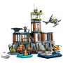 LEGO City 60419 - La Prison en Haute Mer avec Accessoires Complets
