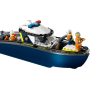Course-poursuite en bateau de police LEGO City 60456 – Aventure & Construction
