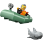 Course-poursuite en bateau de police LEGO City 60456 – Aventure & Construction