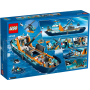 Navire Exploration Arctique LEGO City 60368 – Jeu Créatif 7+