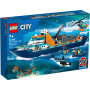 Navire Exploration Arctique LEGO City 60368 – Jeu Créatif 7+