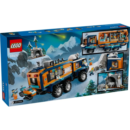 Camion scientifique Arctique LEGO City 60471 - Jeu STEM 8+