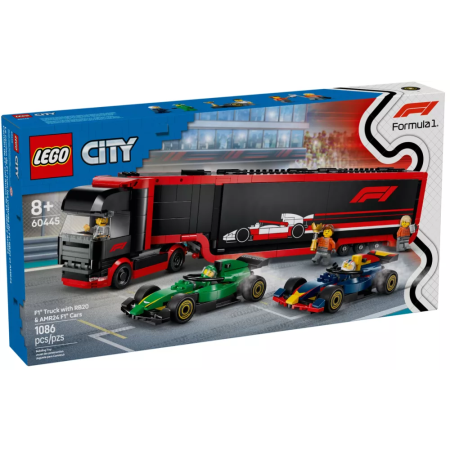 Camion F1 LEGO City 60445 - Transport Voitures RB20 & AMR24