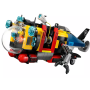 LEGO City 60462 - Hélicoptère, camion pompiers et sous-marin modulables
